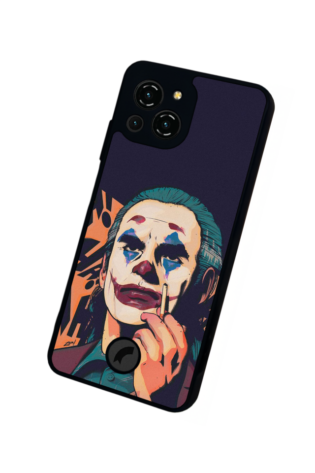 Reeder S23 Pro Max Uyumlu Joker Tasarımlı Glossy Premium Kılıf