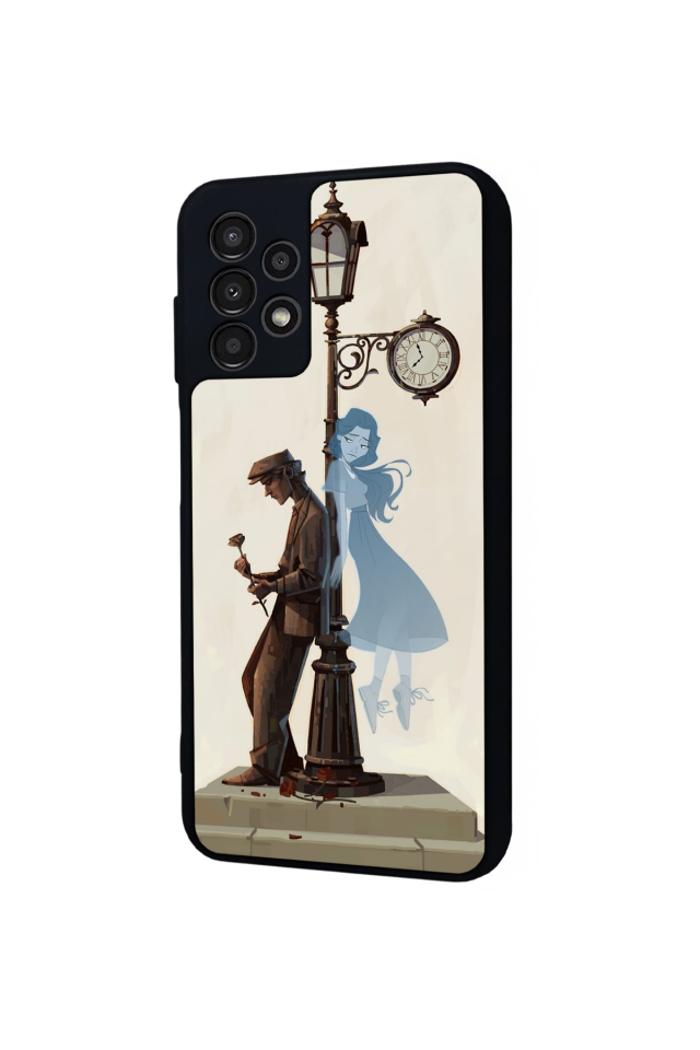 Samsung Galaxy A23 Uyumlu  Kalp Love Tasarımlı Glossy Premium Kılıf