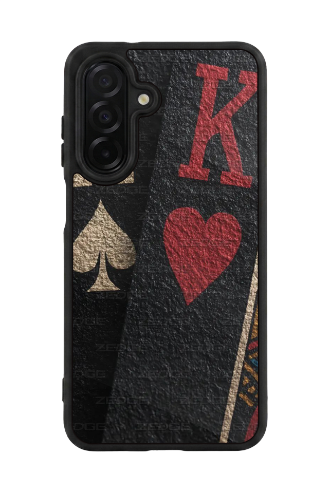 Samsung Galaxy A36 Uyumlu Kart Tasarımlı Glossy Premium Kılıf