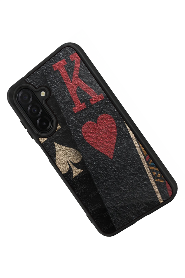 Samsung Galaxy A36 Uyumlu Kart Tasarımlı Glossy Premium Kılıf