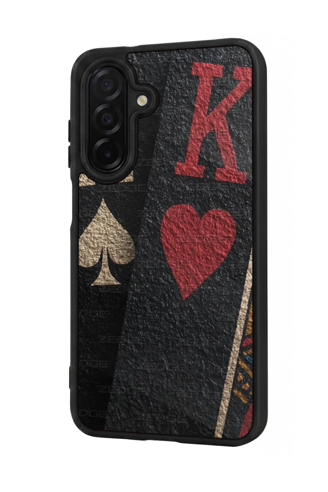 Samsung Galaxy A36 Uyumlu Kart Tasarımlı Glossy Premium Kılıf