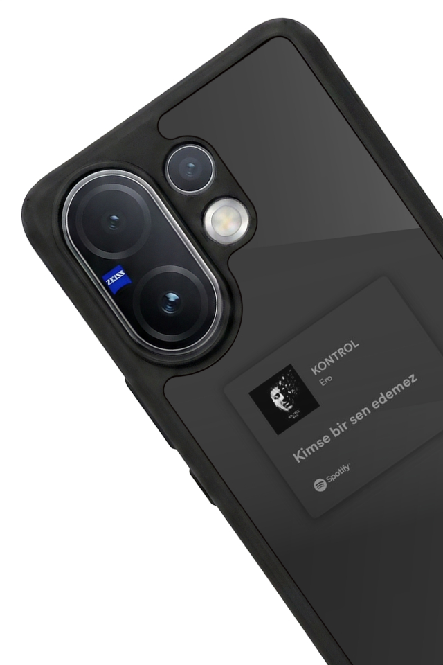 Vivo V60 Uyumlu Sarki Sozleri Tasarımlı Glossy Premium Kılıf