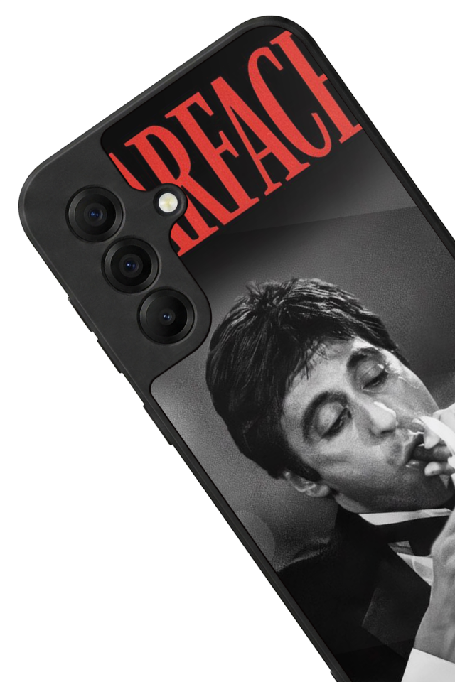 Samsung Galaxy A17 Uyumlu Scarface Tasarımlı Glossy Premium Kılıf