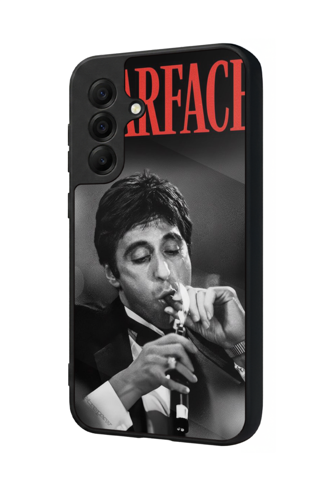 Samsung Galaxy A17 Uyumlu Scarface Tasarımlı Glossy Premium Kılıf