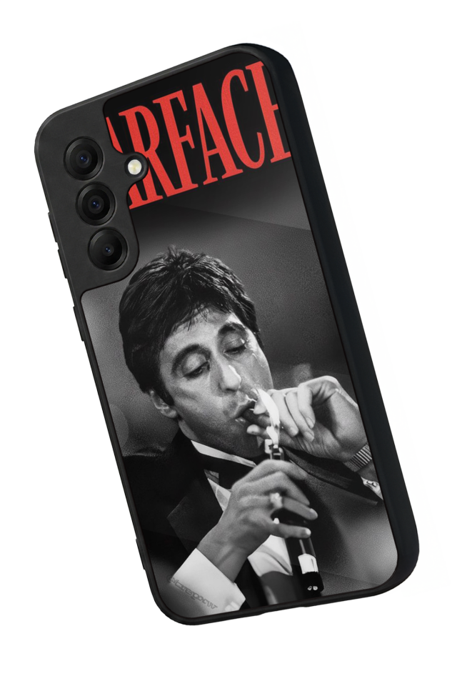 Samsung Galaxy A17 Uyumlu Scarface Tasarımlı Glossy Premium Kılıf