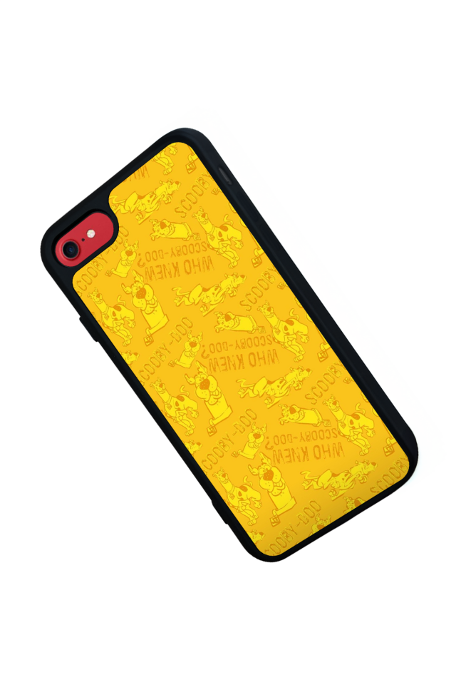 iPhone SE Uyumlu Scooby Doo Tasarımlı Glossy Premium Kılıf