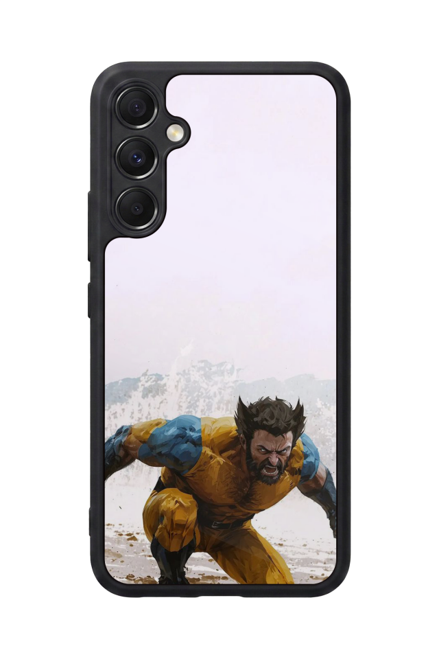 Samsung Galaxy M34 Uyumlu Wolverine Tasarımlı Glossy Premium Kılıf