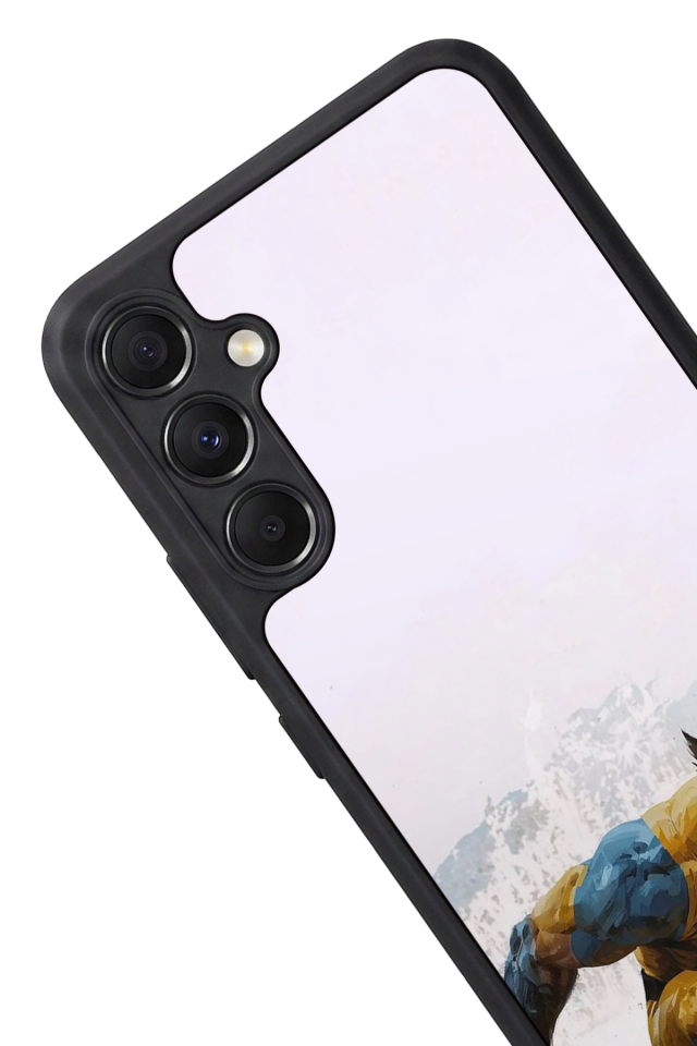 Samsung Galaxy M34 Uyumlu Wolverine Tasarımlı Glossy Premium Kılıf