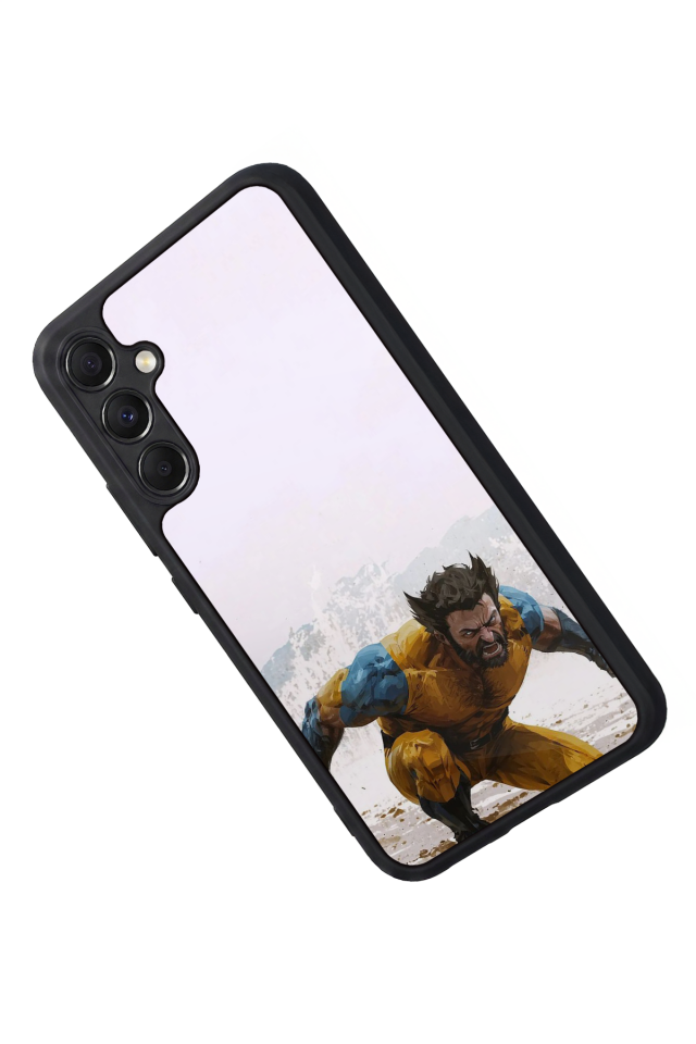 Samsung Galaxy M34 Uyumlu Wolverine Tasarımlı Glossy Premium Kılıf