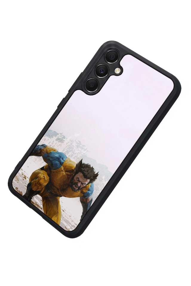 Samsung Galaxy M34 Uyumlu Wolverine Tasarımlı Glossy Premium Kılıf