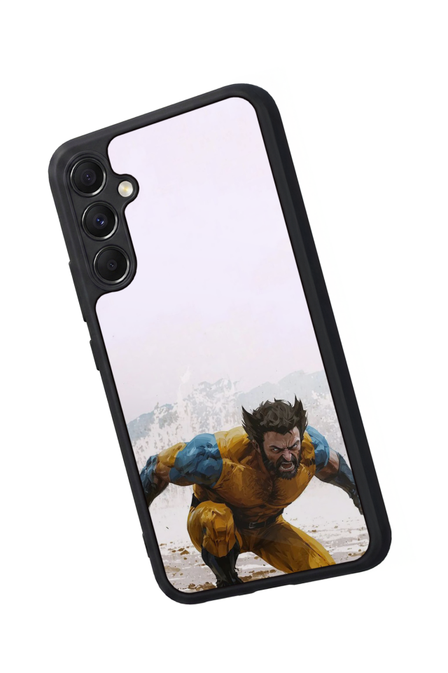 Samsung Galaxy M34 Uyumlu Wolverine Tasarımlı Glossy Premium Kılıf