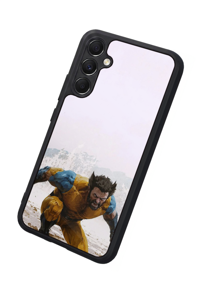 Samsung Galaxy M34 Uyumlu Wolverine Tasarımlı Glossy Premium Kılıf
