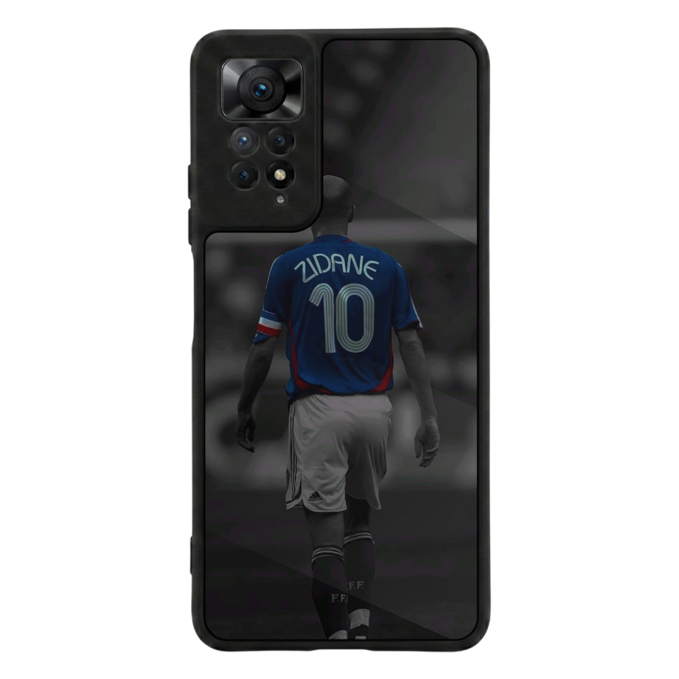 Xiaomi Redmi Note 12 Pro Uyumlu Zidane Tasarımlı Glossy Premium Kılıf