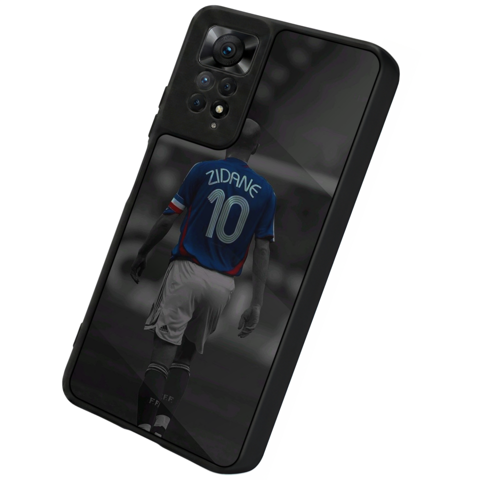 Xiaomi Redmi Note 12 Pro Uyumlu Zidane Tasarımlı Glossy Premium Kılıf