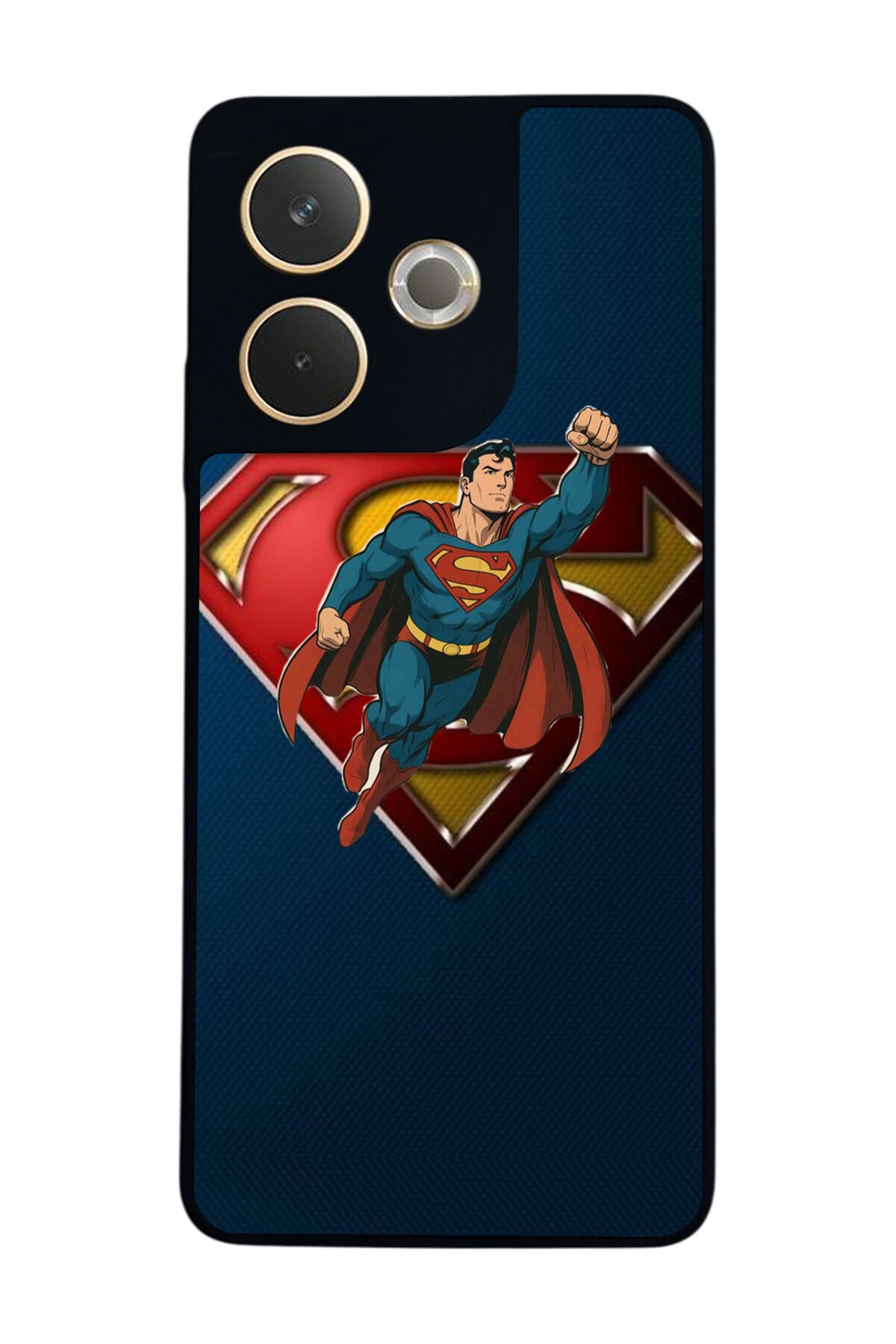 Oppo A5 Pro Uyumlu Superman Tasarımlı Glossy Premium Kılıf