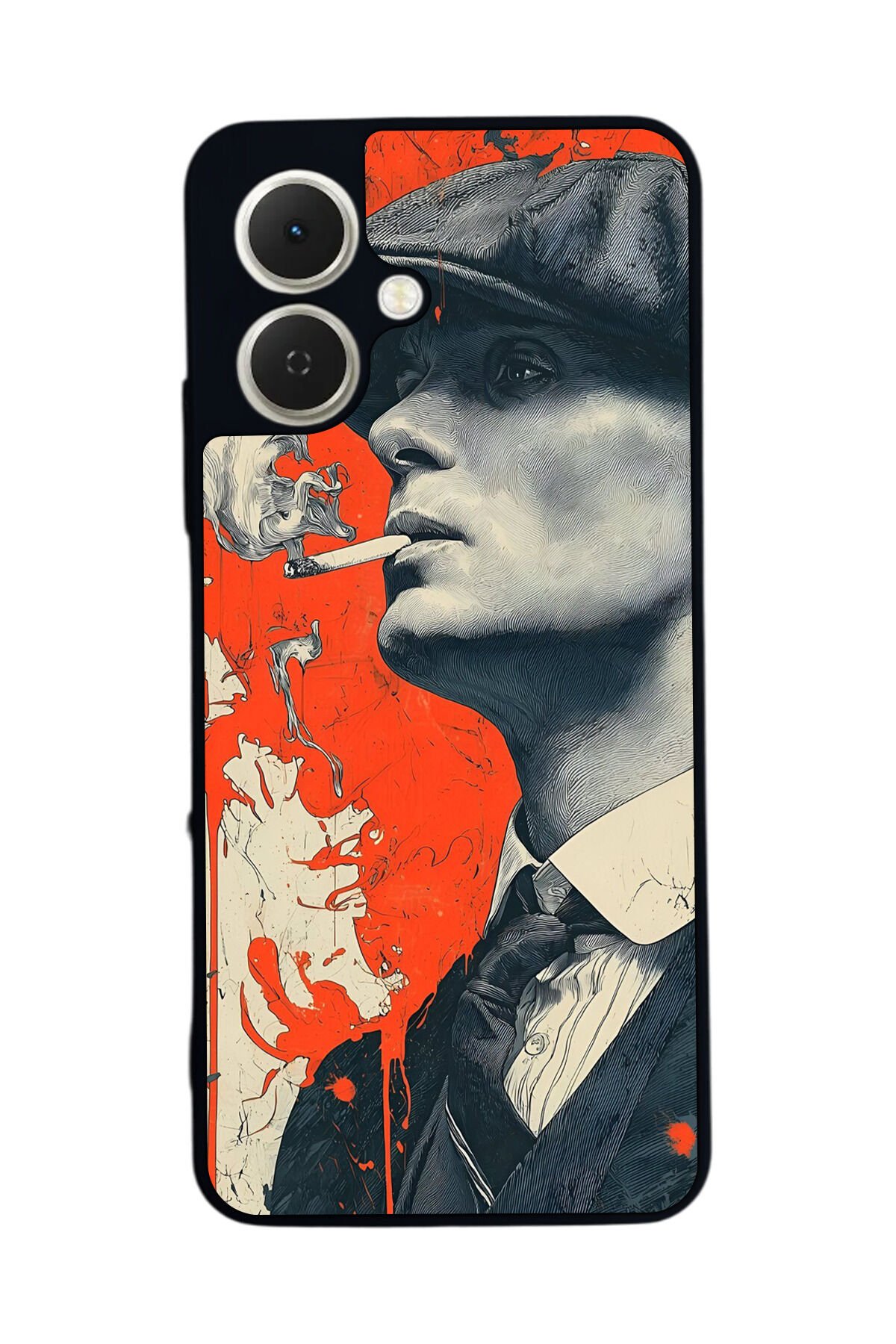 Tecno Spark GO 2 Uyumlu Peaky Blinders Tasarımlı Glossy Premium Kılıf
