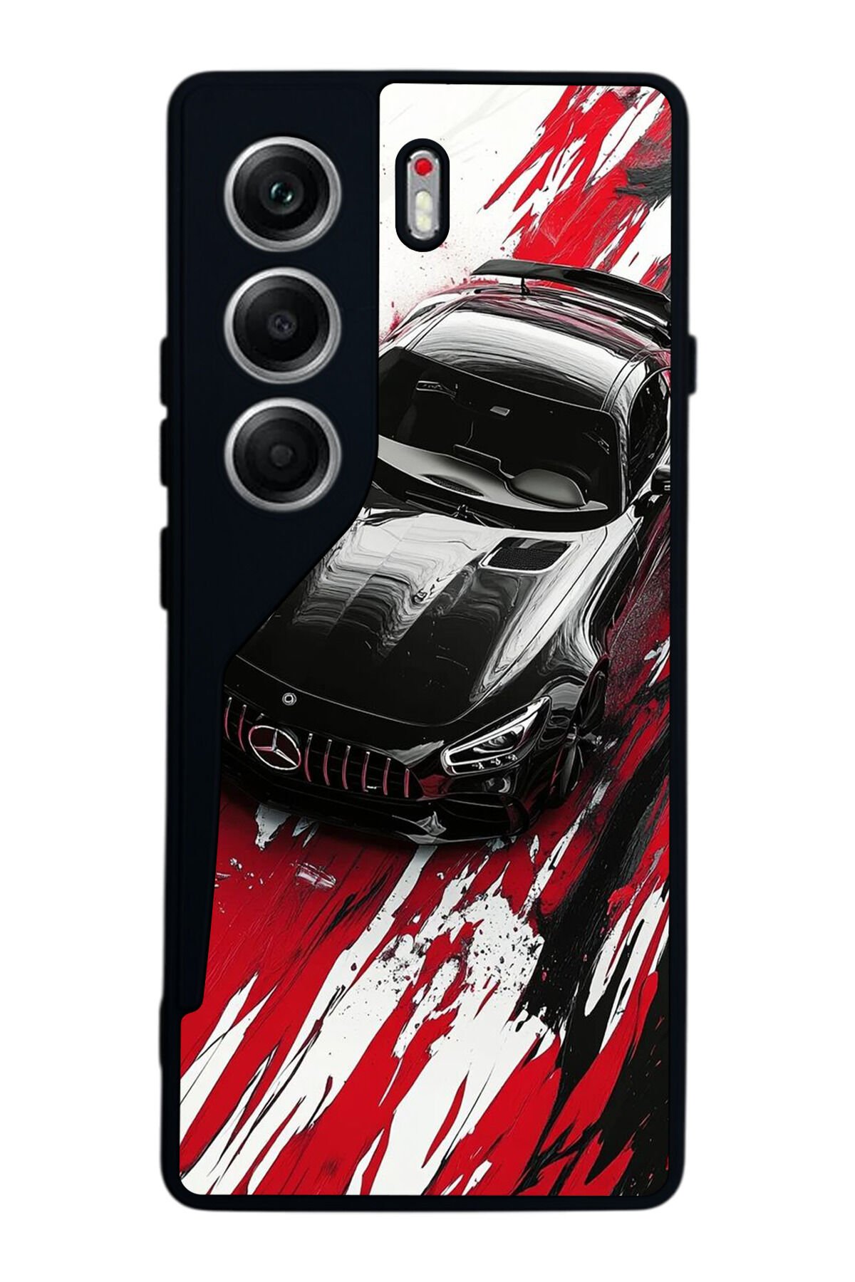 Tecno Camon 40 Uyumlu Mercedes Tasarımlı Glossy Premium Kılıf