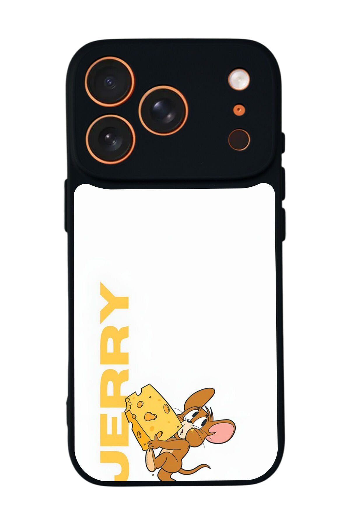iPhone 17 Pro Uyumlu Tom And Jerry Tasarımlı Glossy Premium Kılıf
