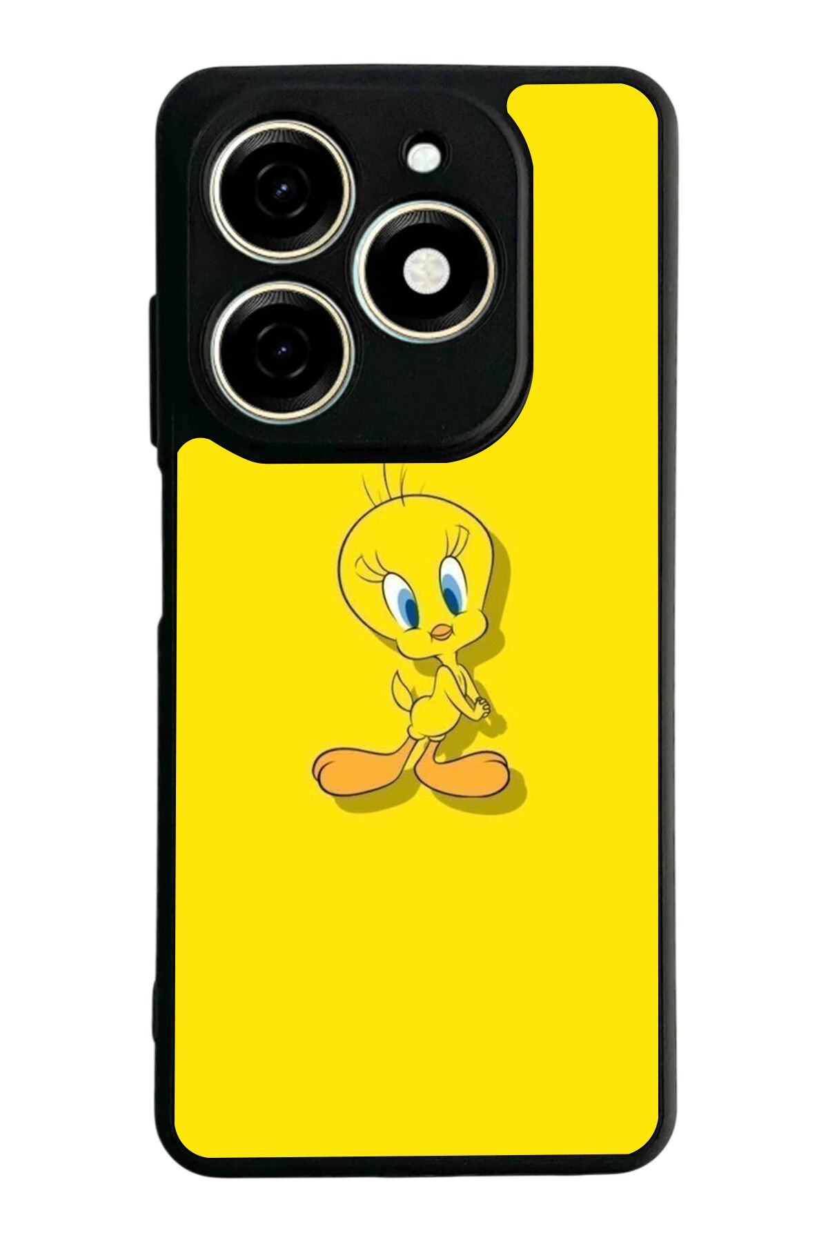 Infınıx Smart 8 Pro Uyumlu Tweety Tasarımlı Glossy Premium Kılıf