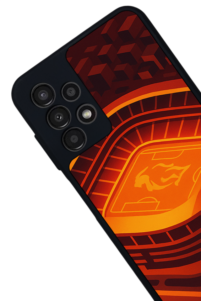 Samsung Galaxy A13 Uyumlu Aslan Tasarımlı Glossy Premium Kılıf