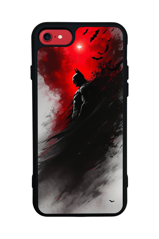iPhone 7 Uyumlu Batman Tasarımlı Glossy Premium Kılıf