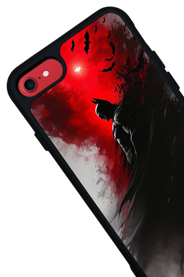 iPhone 7 Uyumlu Batman Tasarımlı Glossy Premium Kılıf
