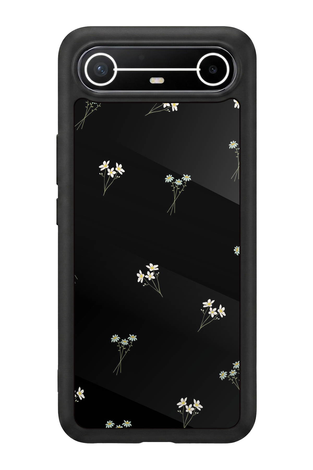 Tecno Spark Slim 5G Uyumlu Cicek Tasarımlı Glossy Premium Kılıf