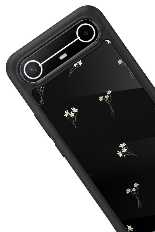 Tecno Spark Slim 5G Uyumlu Cicek Tasarımlı Glossy Premium Kılıf