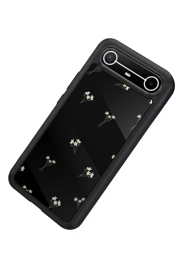 Tecno Spark Slim 5G Uyumlu Cicek Tasarımlı Glossy Premium Kılıf