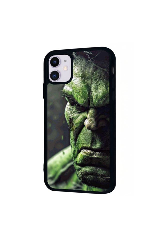 iPhone 11 Uyumlu Hulk Tasarımlı Glossy Premium Kılıf