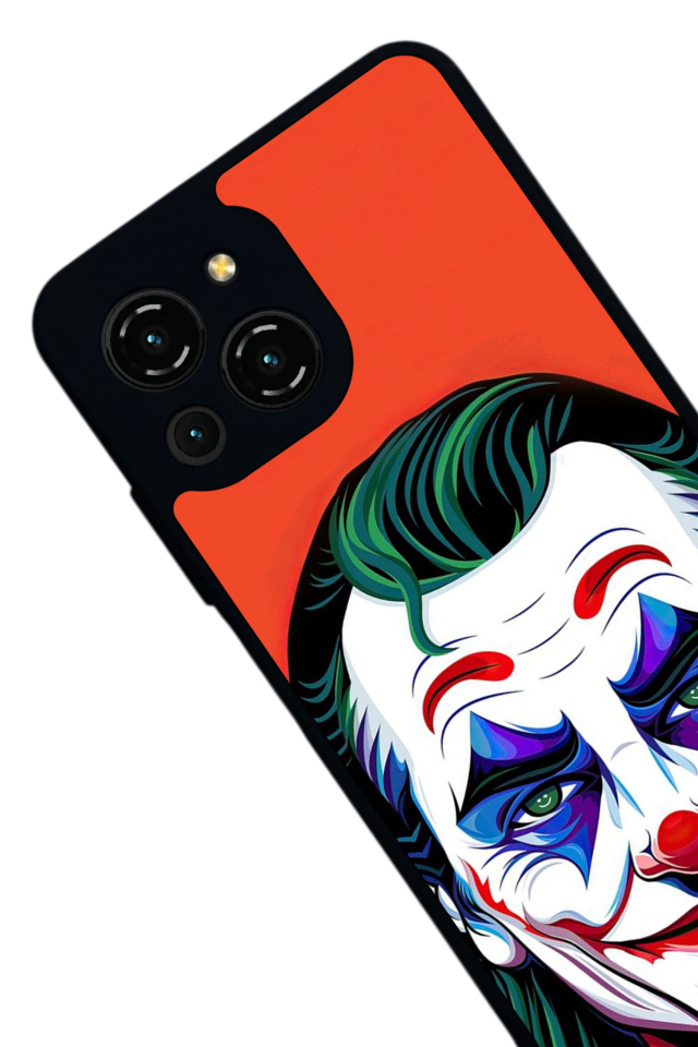 Reeder S23 Pro Max Uyumlu Joker Tasarımlı Glossy Premium Kılıf