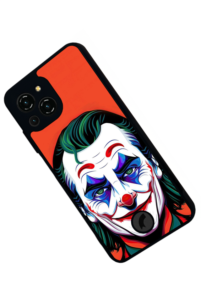 Reeder S23 Pro Max Uyumlu Joker Tasarımlı Glossy Premium Kılıf