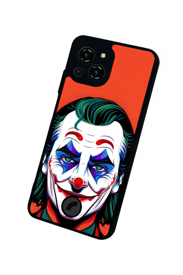 Reeder S23 Pro Max Uyumlu Joker Tasarımlı Glossy Premium Kılıf