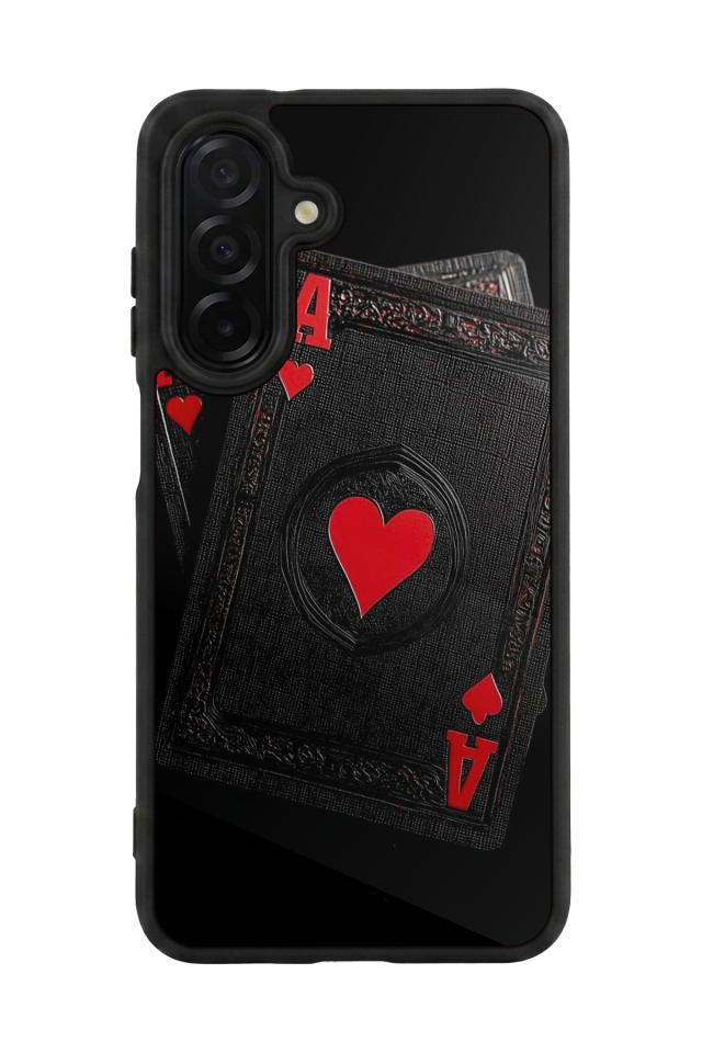 Samsung Galaxy A36 Uyumlu Kart Tasarımlı Glossy Premium Kılıf