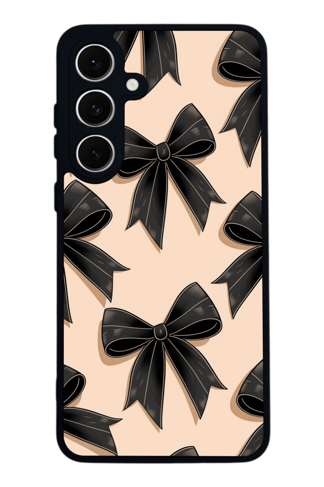 Samsung Galaxy A16 Uyumlu Kurdele Tasarımlı Glossy Premium Kılıf