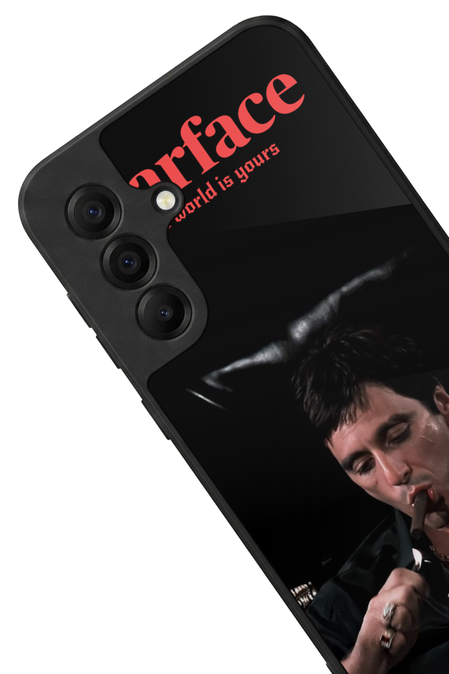 Samsung Galaxy A17 Uyumlu Scarface Tasarımlı Glossy Premium Kılıf