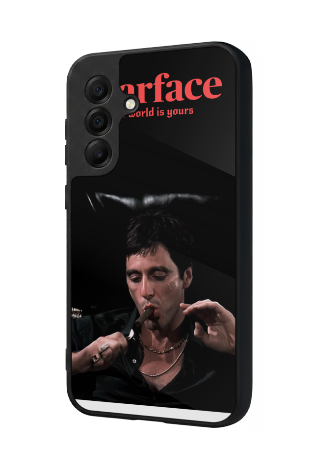 Samsung Galaxy A17 Uyumlu Scarface Tasarımlı Glossy Premium Kılıf