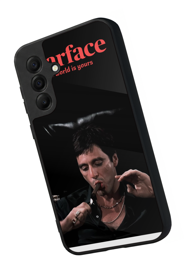 Samsung Galaxy A17 Uyumlu Scarface Tasarımlı Glossy Premium Kılıf