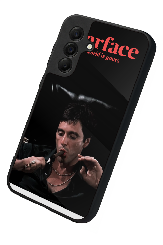 Samsung Galaxy A17 Uyumlu Scarface Tasarımlı Glossy Premium Kılıf