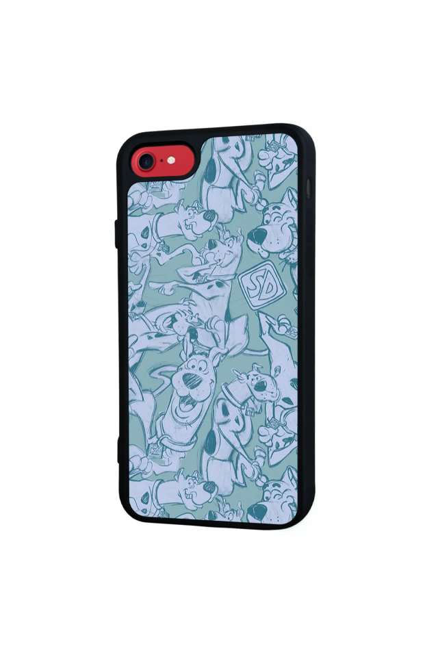 iPhone SE Uyumlu Scooby Doo Tasarımlı Glossy Premium Kılıf