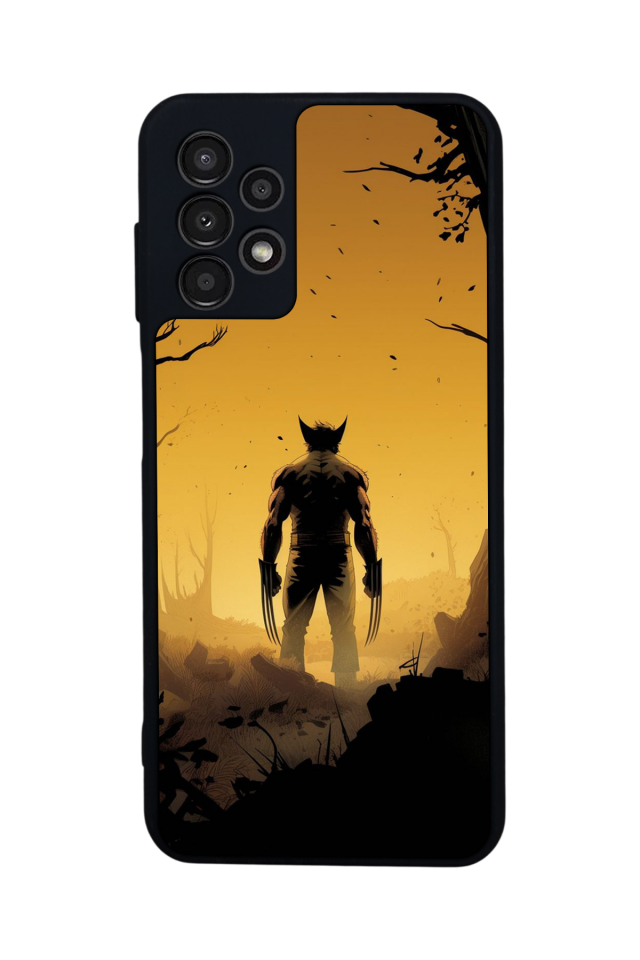 Samsung Galaxy A13 Uyumlu Wolverine Tasarımlı Glossy Premium Kılıf