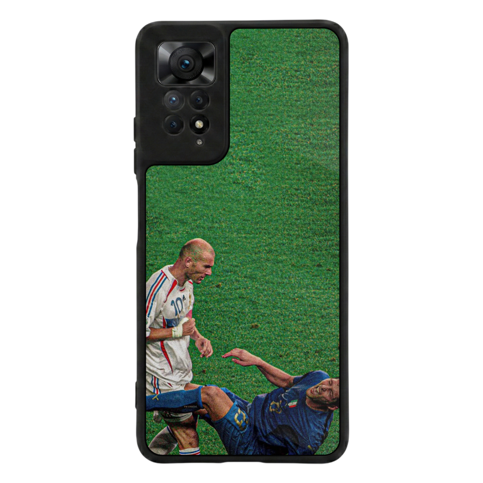 Xiaomi Redmi Note 12 Pro Uyumlu Zidane Tasarımlı Glossy Premium Kılıf