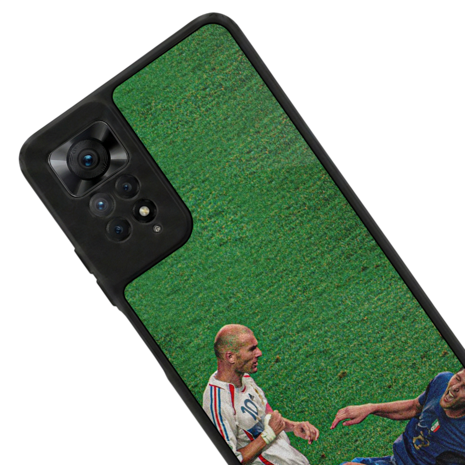 Xiaomi Redmi Note 12 Pro Uyumlu Zidane Tasarımlı Glossy Premium Kılıf