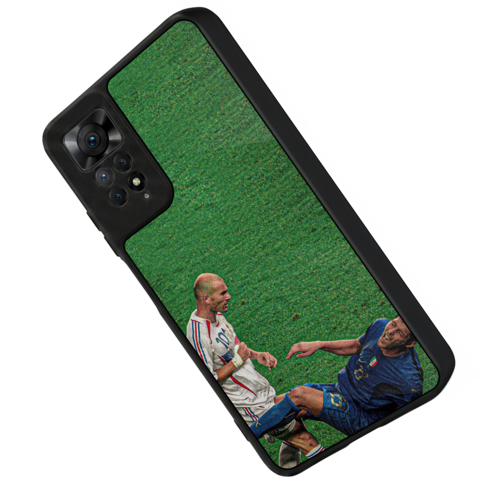 Xiaomi Redmi Note 12 Pro Uyumlu Zidane Tasarımlı Glossy Premium Kılıf