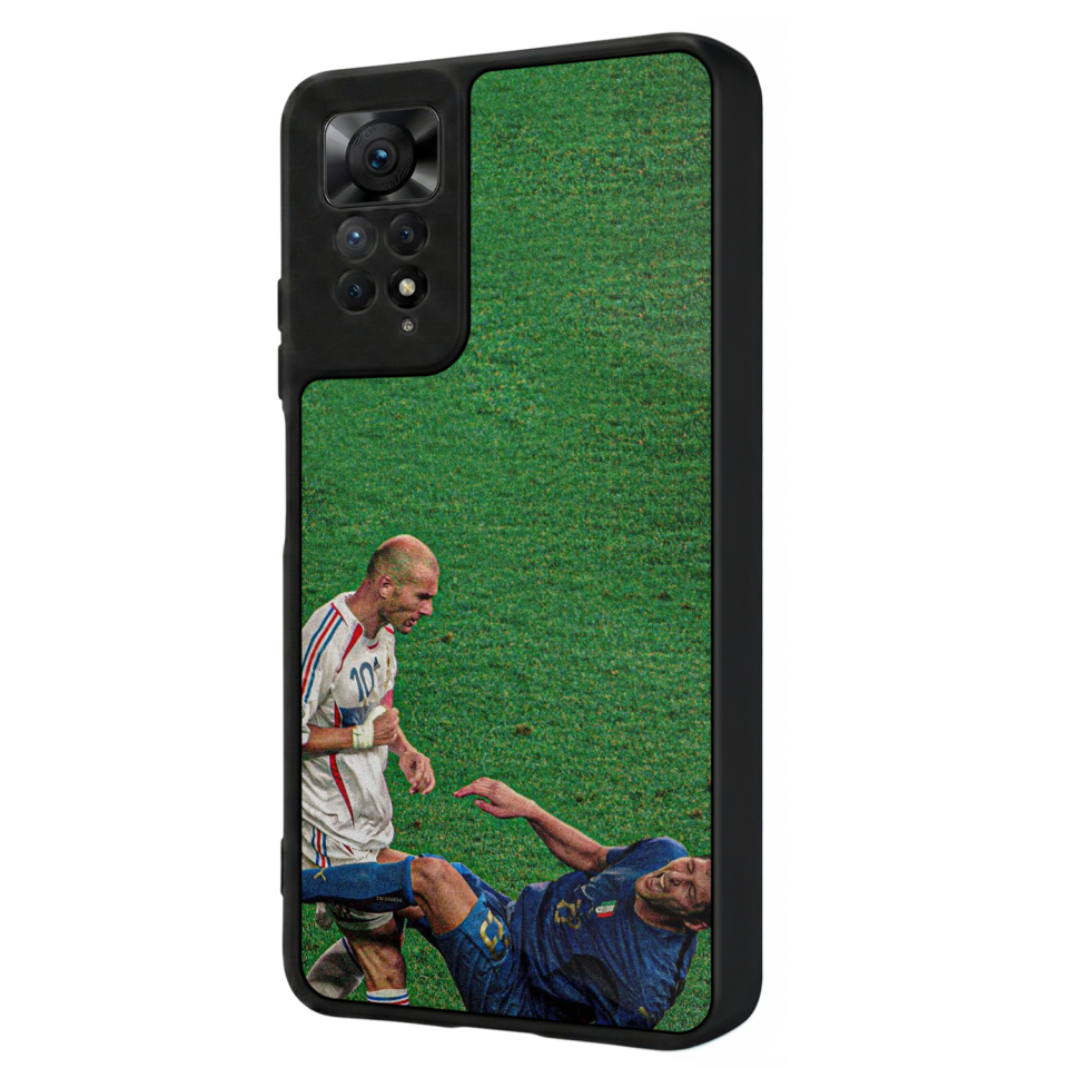Xiaomi Redmi Note 12 Pro Uyumlu Zidane Tasarımlı Glossy Premium Kılıf