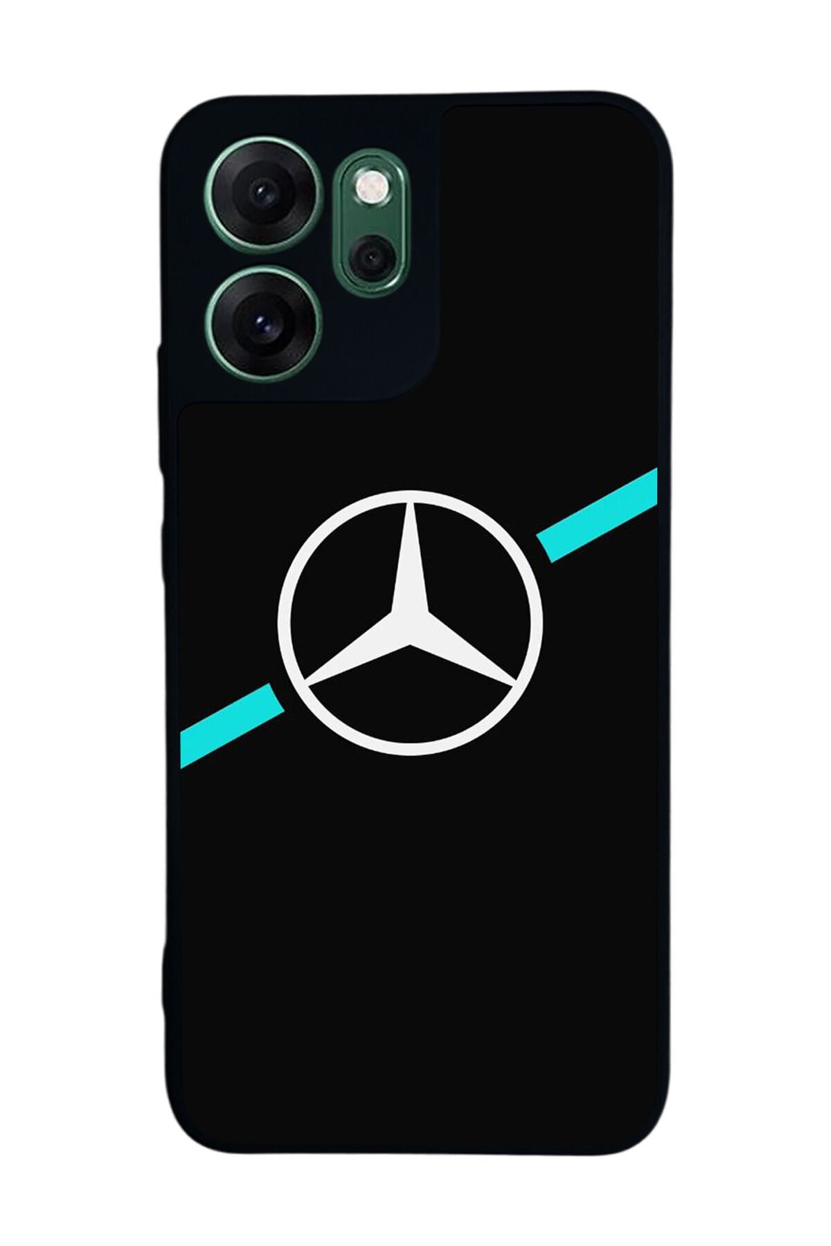 Oppo Reno 14F Uyumlu Mercedes Tasarımlı Glossy Premium Kılıf