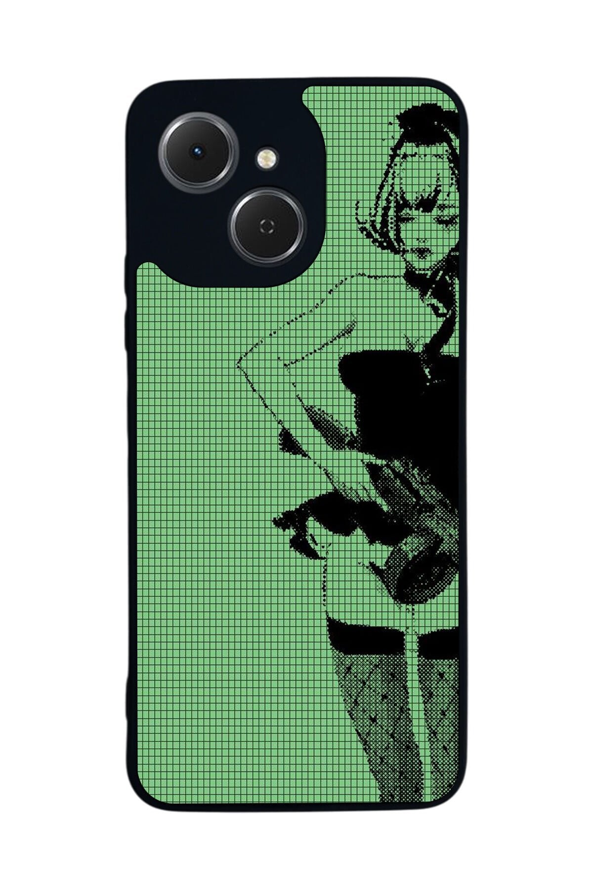 Tecno Spark 40C Uyumlu Nokia Tasarımlı Glossy Premium Kılıf