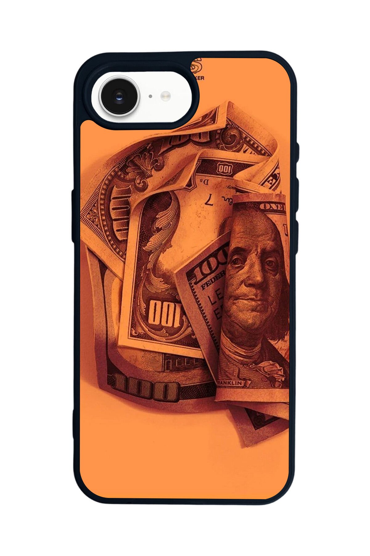 iPhone 16E Uyumlu Money Para Tasarımlı Glossy Premium Kılıf