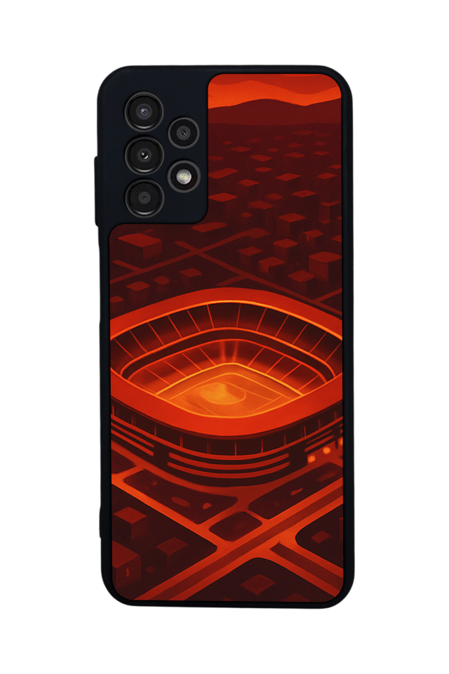 Samsung Galaxy A13 Uyumlu Aslan Tasarımlı Glossy Premium Kılıf