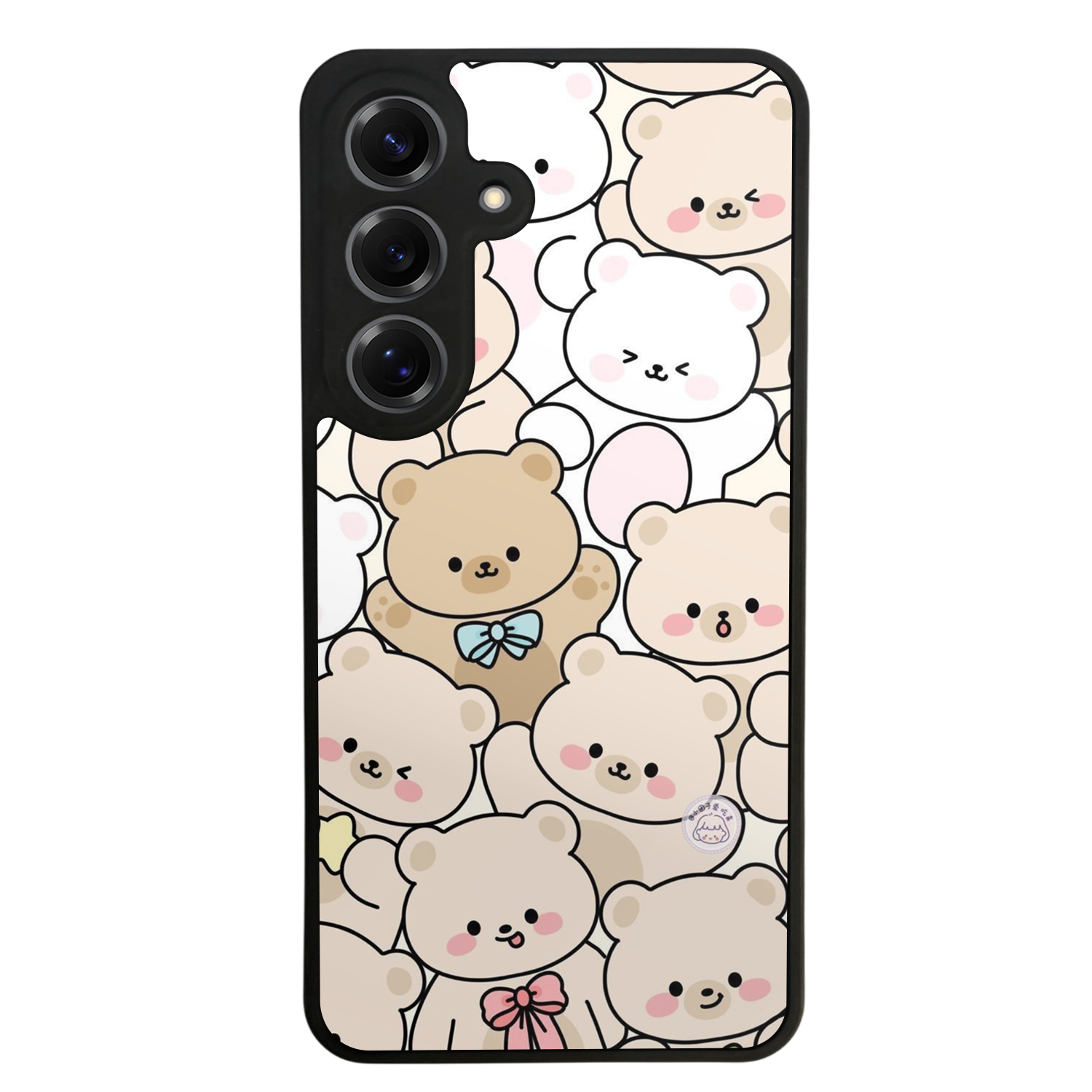 Samsung Galaxy S25 Uyumlu Ayı Tasarımlı Glossy Premium Kılıf